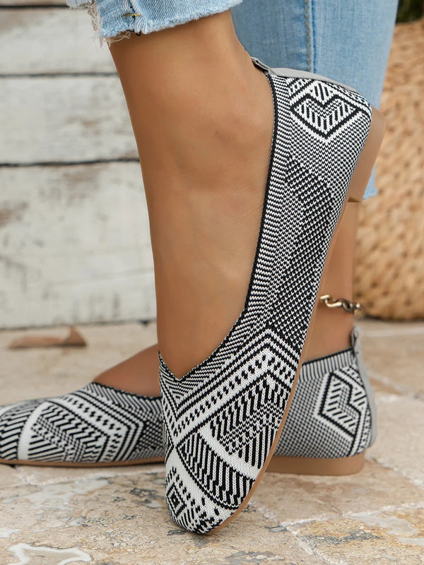 SAIDE™ | S95 SHOES - MINIMALIST SQUARE-TOE FLAT SLIP-ON SHOES