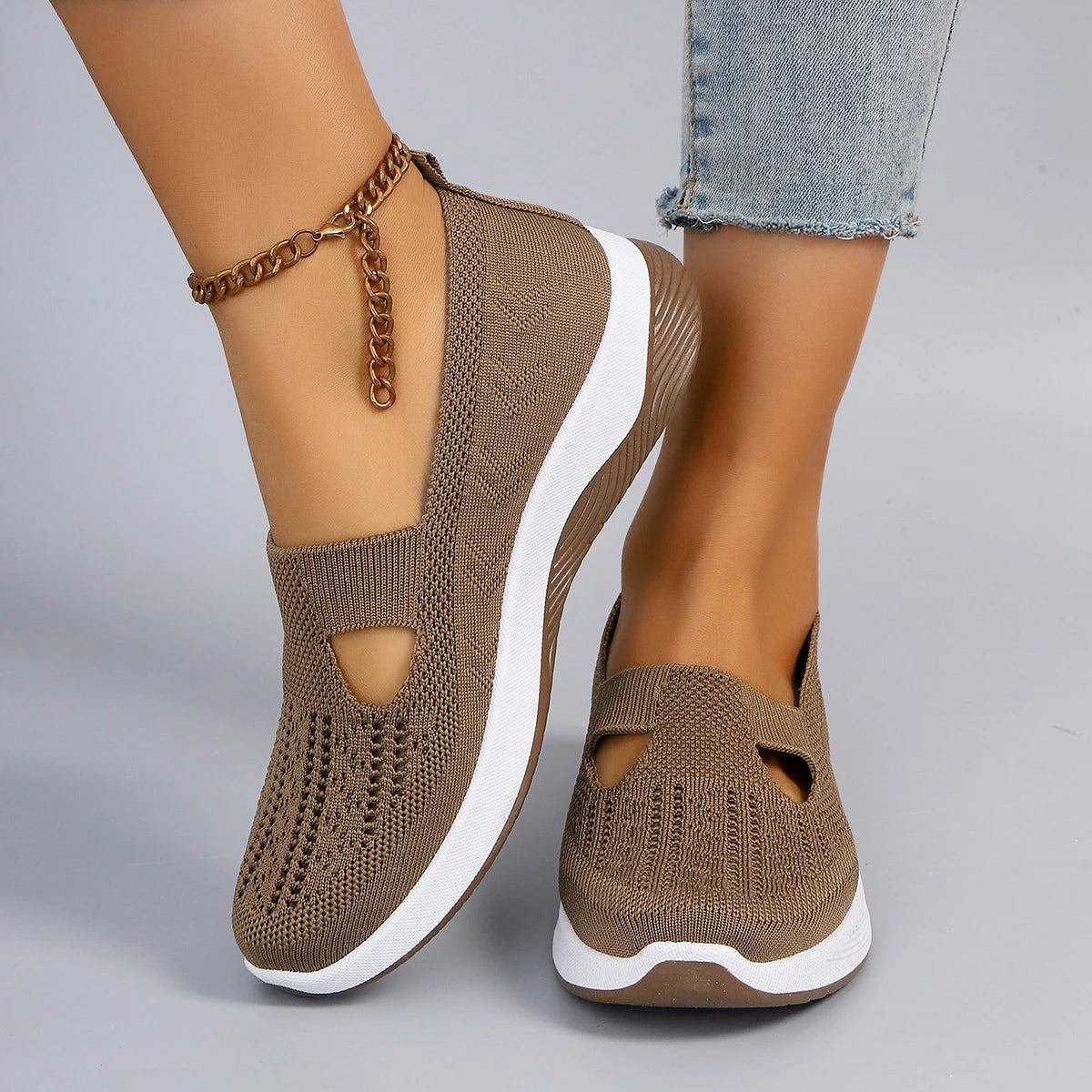 SAIDE™ | S94 SHOES - WOMEN'S SUMMER BREATHABLE MESH FLAT CASUAL SNEAKERS