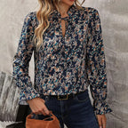 SAIDE™ | S193 TOP - PLUS SIZE CASUAL TOP