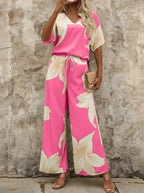 SAIDE™ | S9 TWO PIECE SET - BATWING SLEEVE TOP AND PANTS