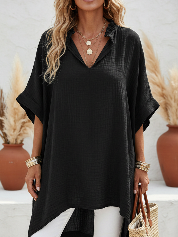 SAIDE™ | S176 TOP - ELEGANT CASUAL TOP