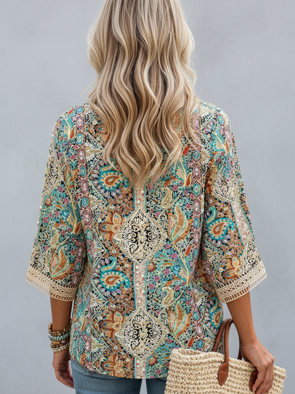 SAIDE™ | S84 BLOUSE - TEMPERAMENT LOOSE FASHION CASUAL ELEGANT LONG SLEEVE TOP