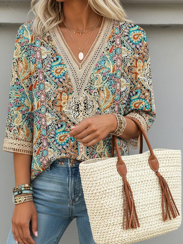SAIDE™ | S84 BLOUSE - TEMPERAMENT LOOSE FASHION CASUAL ELEGANT LONG SLEEVE TOP