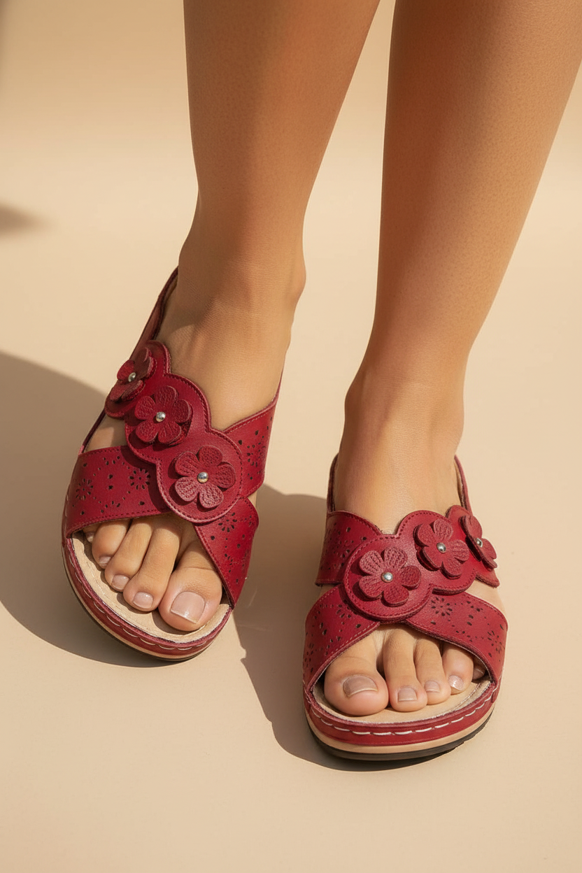 S118 Platform Sandals - Overhead Detail Corrected