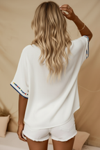 S122 Embroidered Shirt - Back with New Accessories