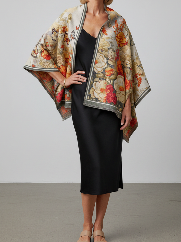 SAIDE™ | S153 SCARF - AUTUMN WINTER POLYESTER SCARF