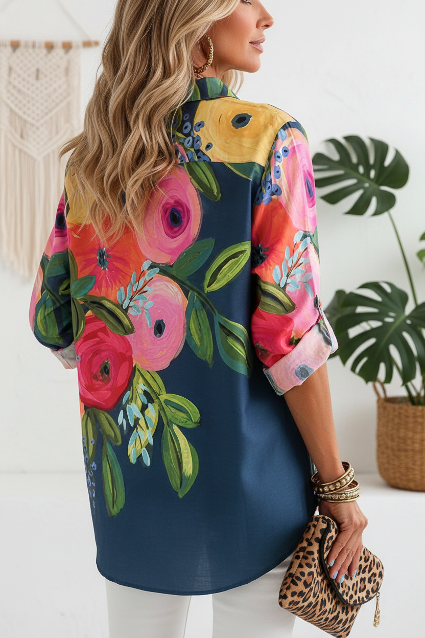 S167 Blouse Back View